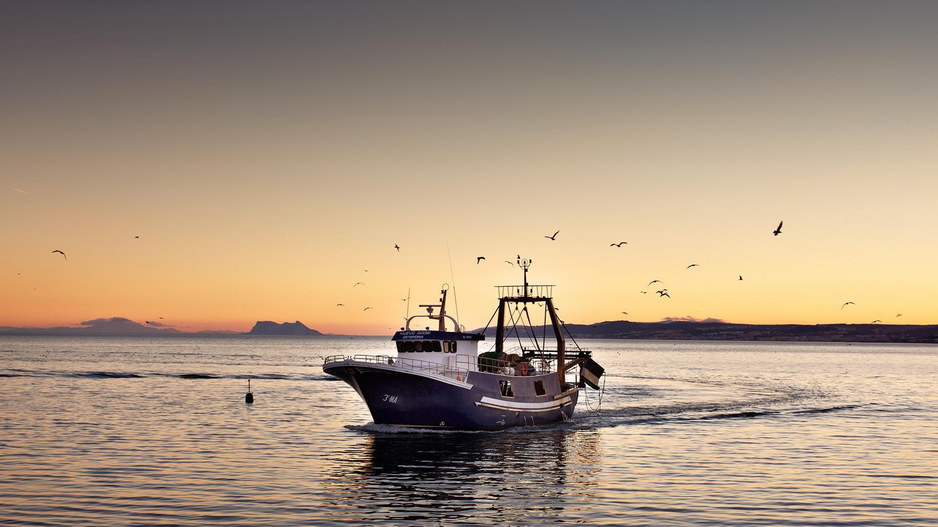 1920x1080 Fishing Boats Wallpaper