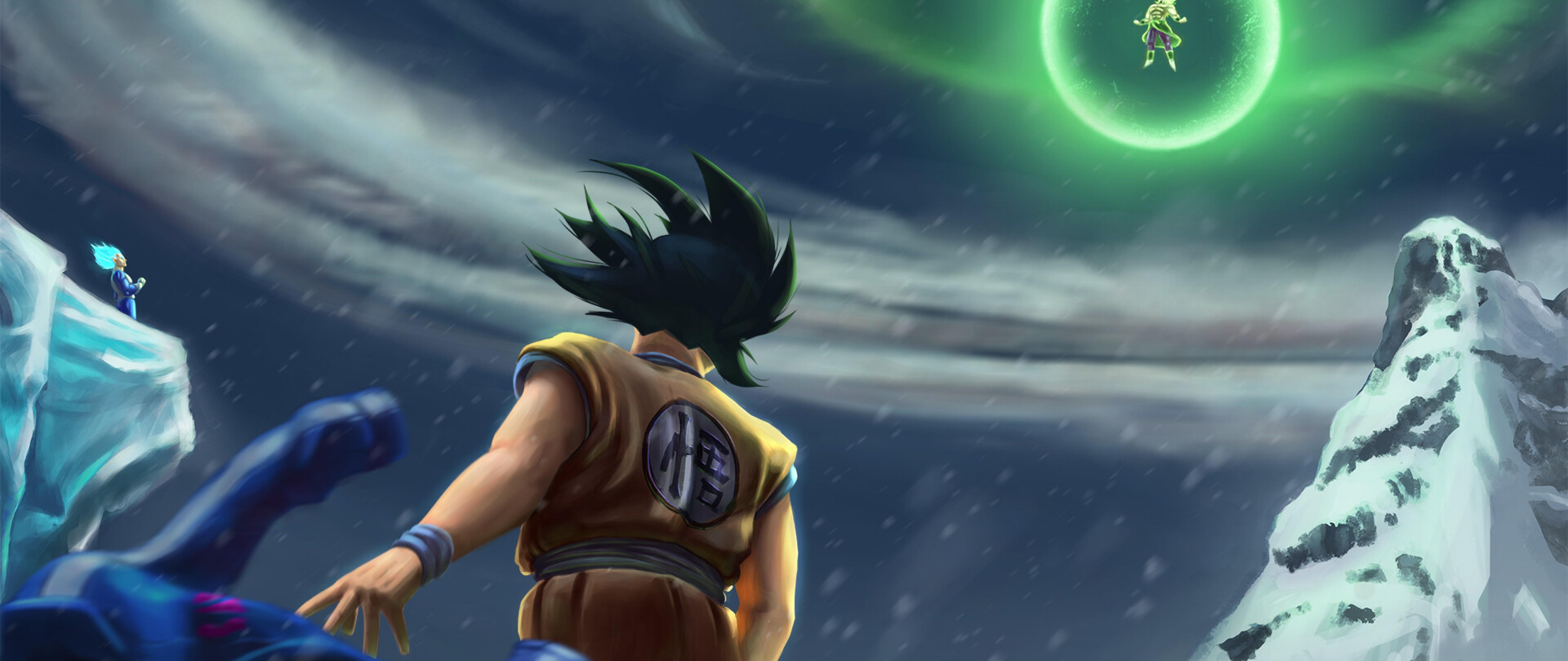 5120x2160 Goku Vs Vegeta Wallpaper 4k Wallpaper & Background Download