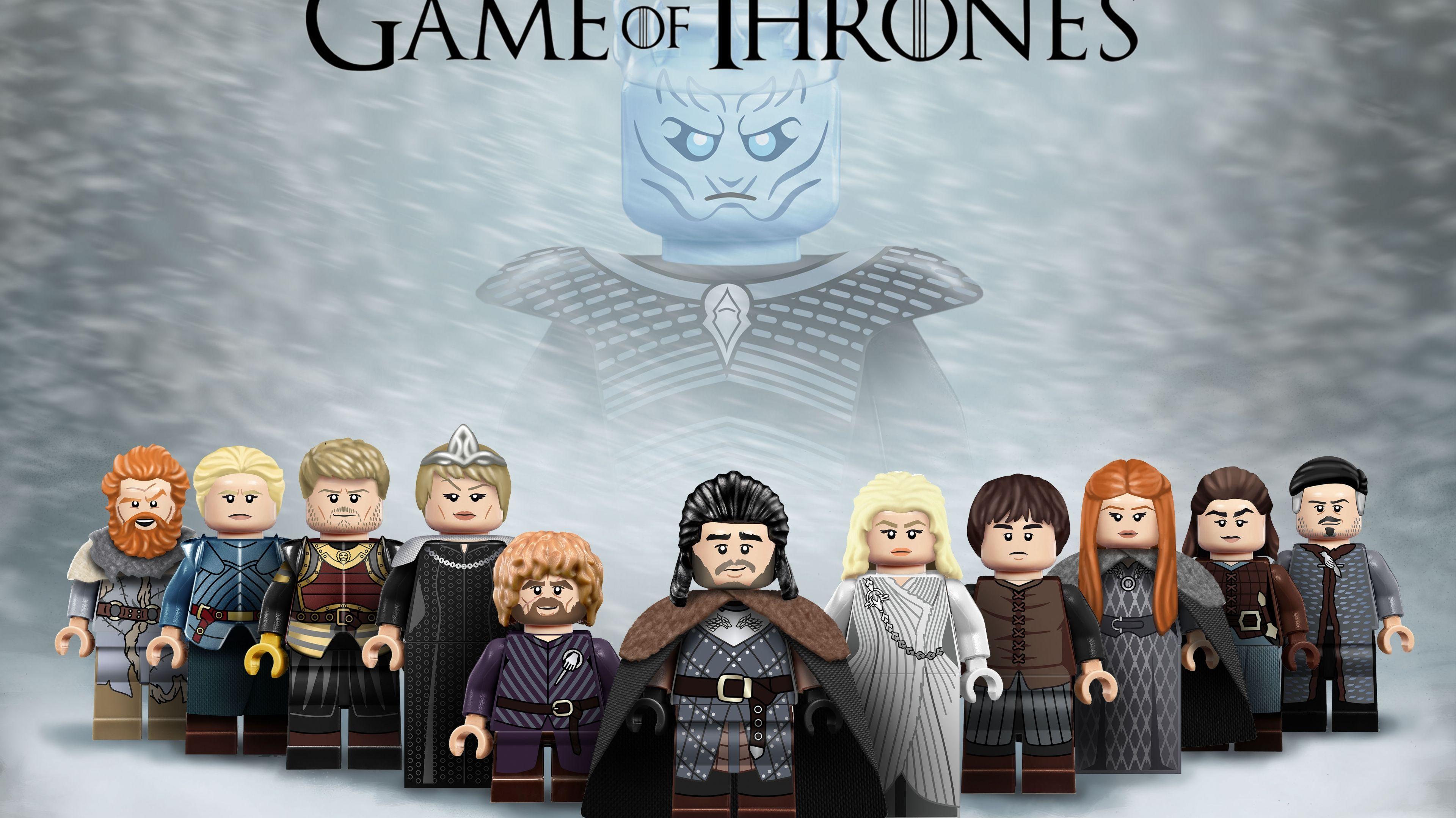 3840x2160 Lego Game of Thrones Wallpaper