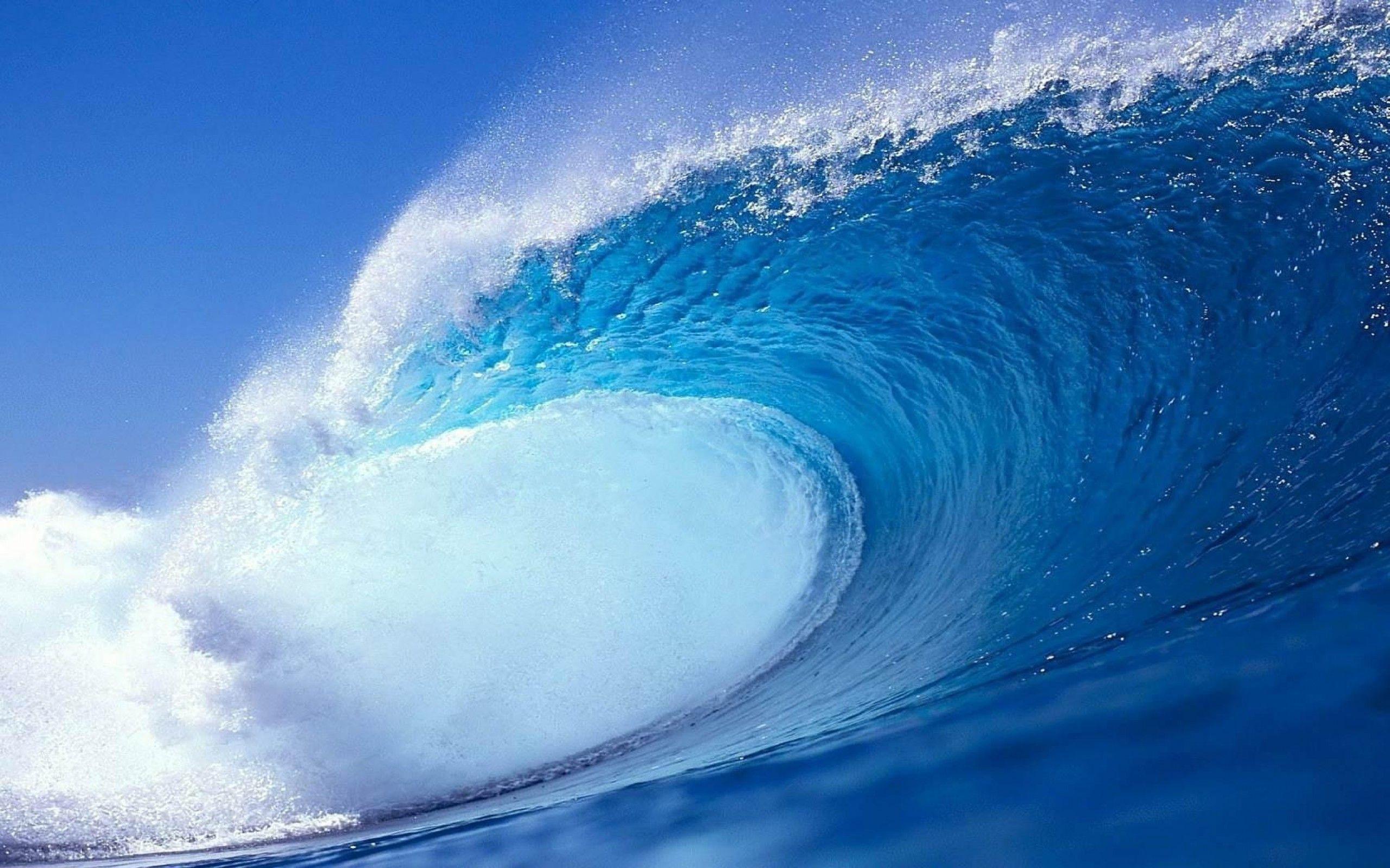2560x1600 HD Wallpaper: Ocean Wave Image For Desktop, Free Download, KWS HD