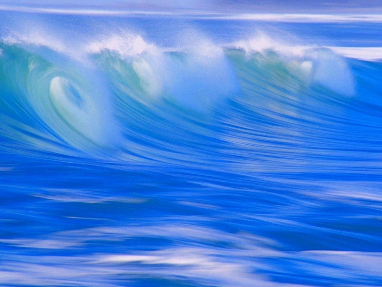 1280x960 Blue Wave Wallpaper, Picture, Image