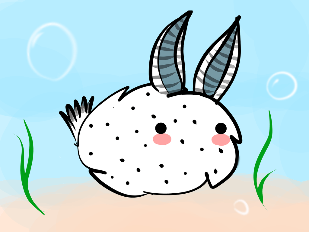 1024x768 Sea Bunny By Kawaii Anime Cat