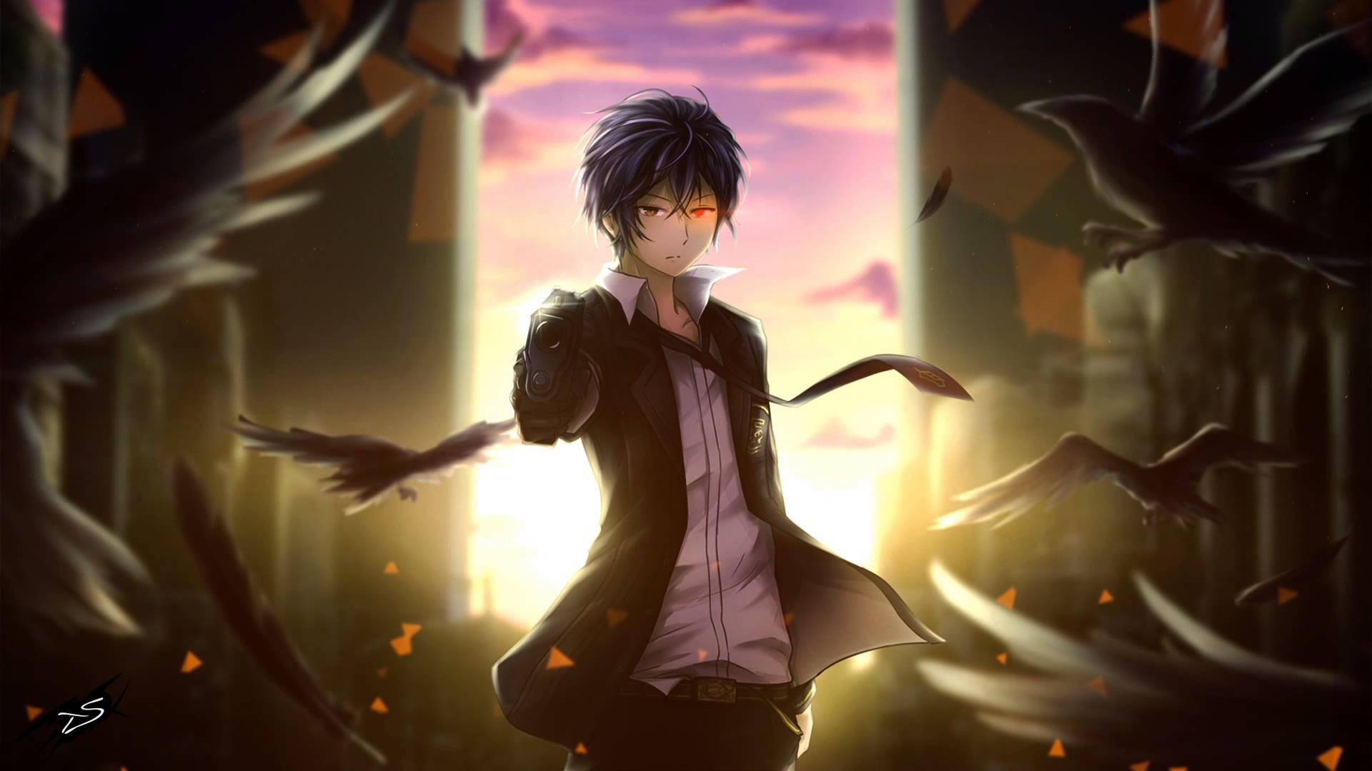 1920x1080 Desktop Wallpaper Hei, Darker Than Black, Anime, Ravens, Gun Fire, HD Image, Picture, Background, D8c110