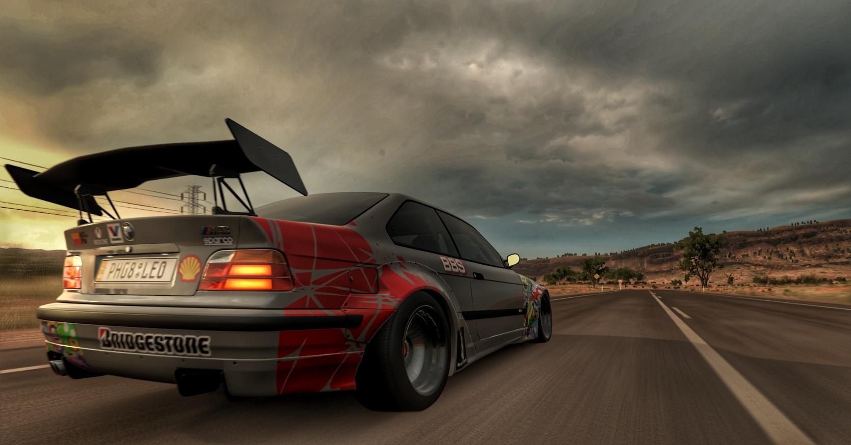 1671x874 BMW E36 M3 POV