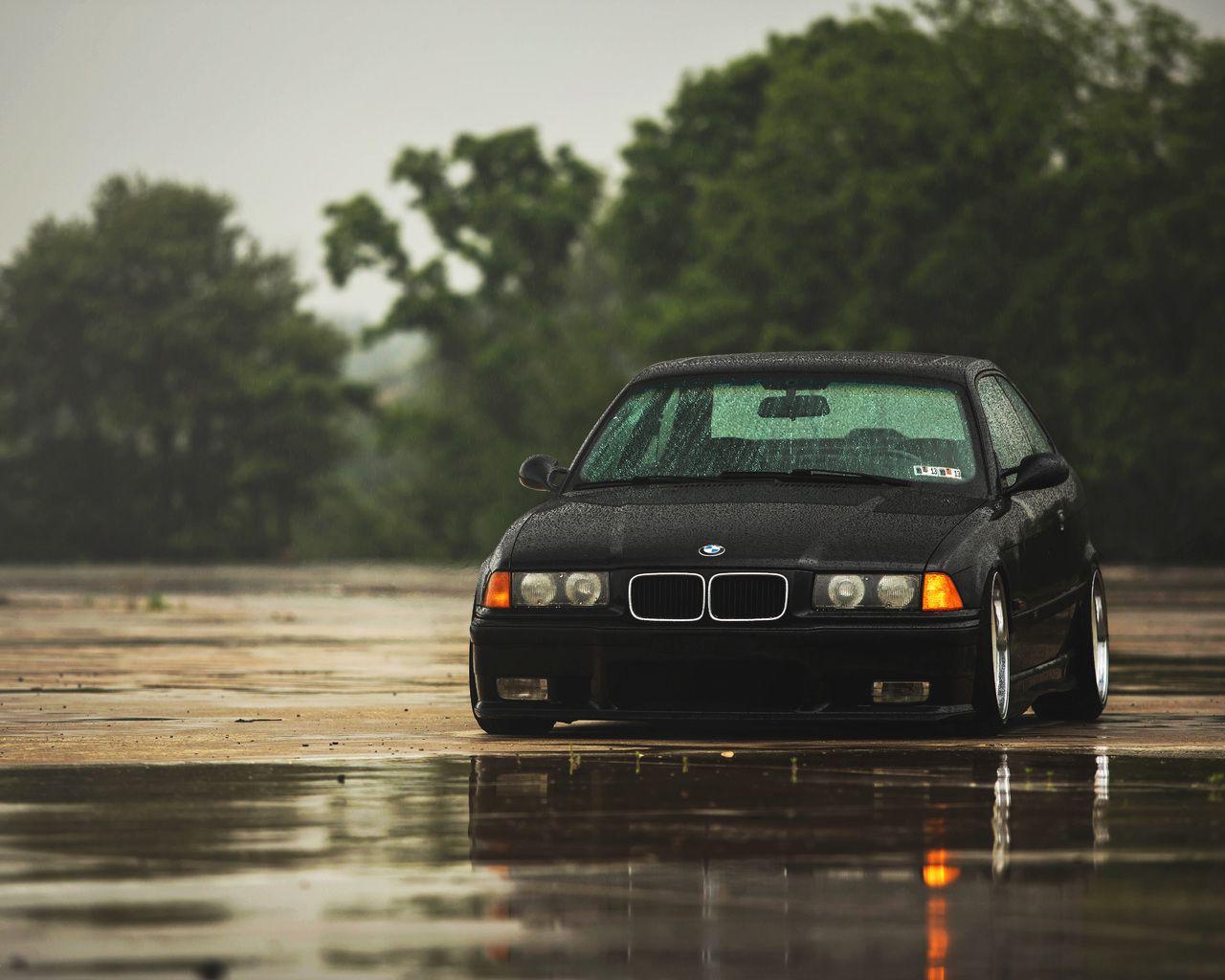 1280x1024 bmw, m black, black, bmw, e the rain desktop wallpaper 14914