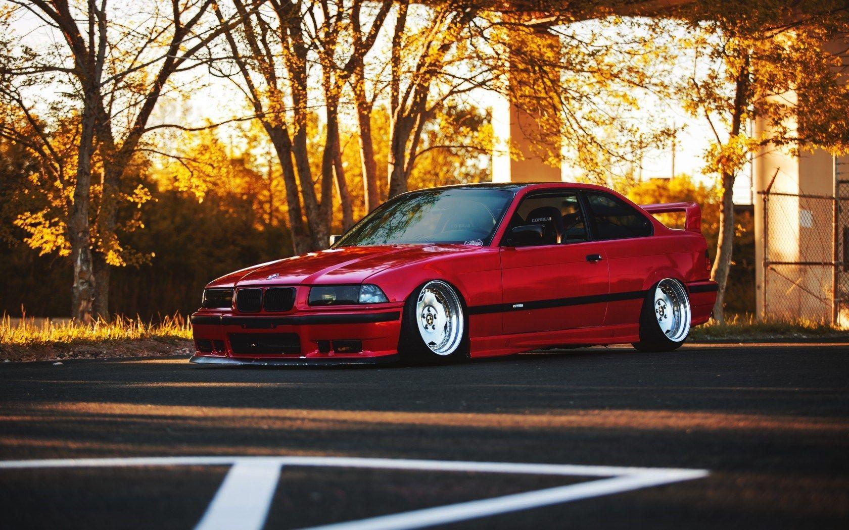 1680x1050 Red E36 Wallpaper