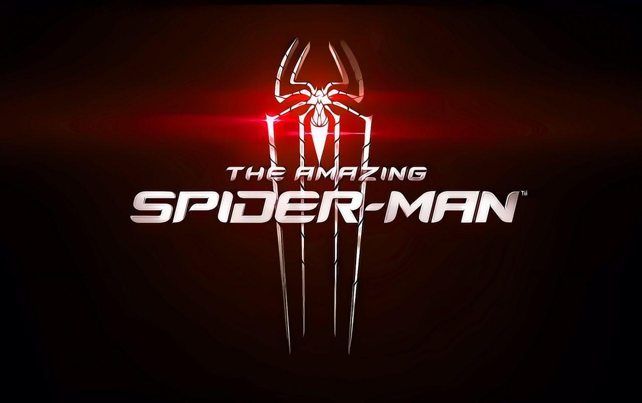 1280x804 The Amazing Spider Man Red Logo Wallpaper. The Amazing Spider Man Red Logo