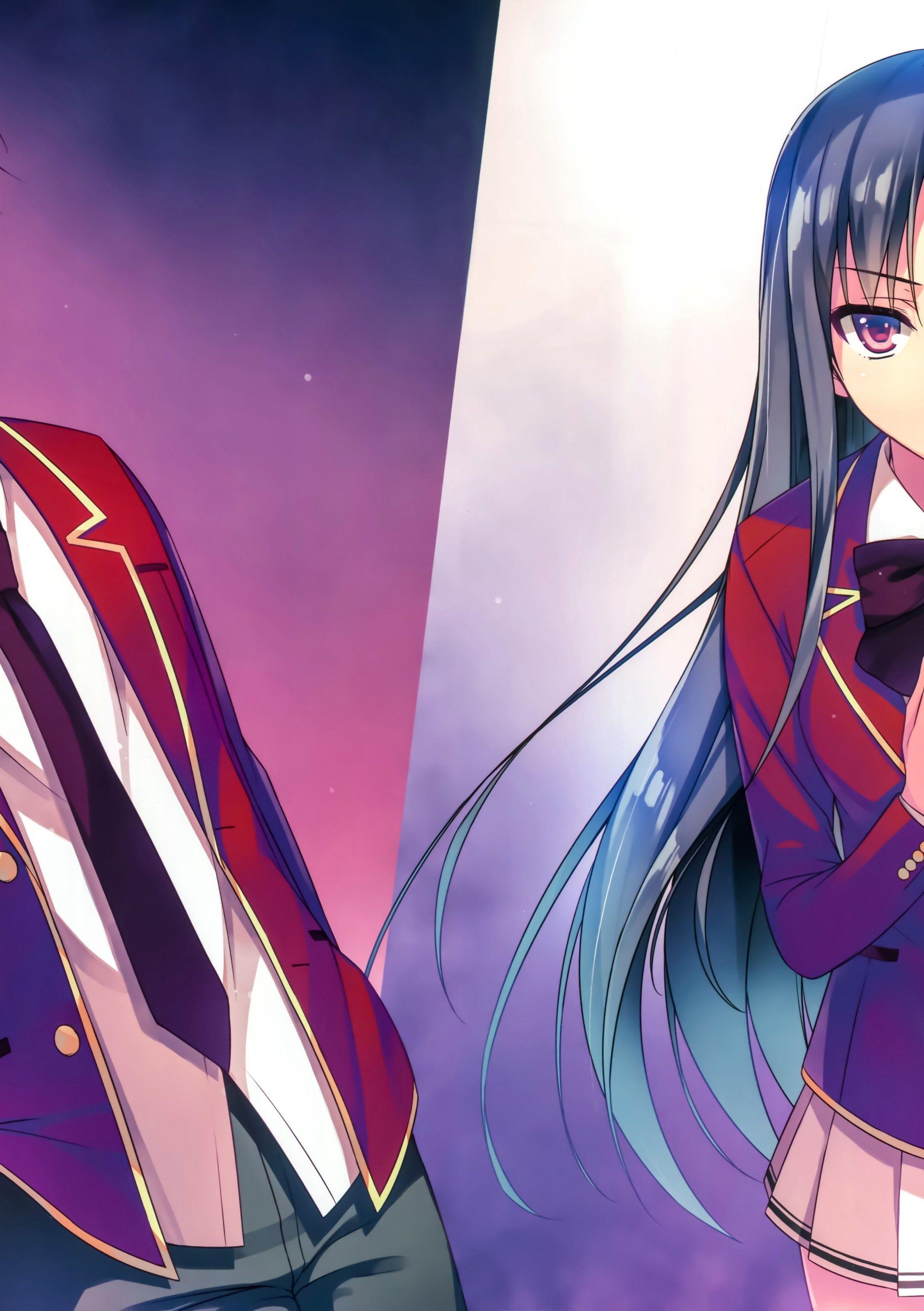 2138x3032 Download 2138x3032 Horikita Suzune, Ayanokouji Kiyotaka, Youkoso Jitsuryoku Shijou No Kyoushitsu E Wallpaper