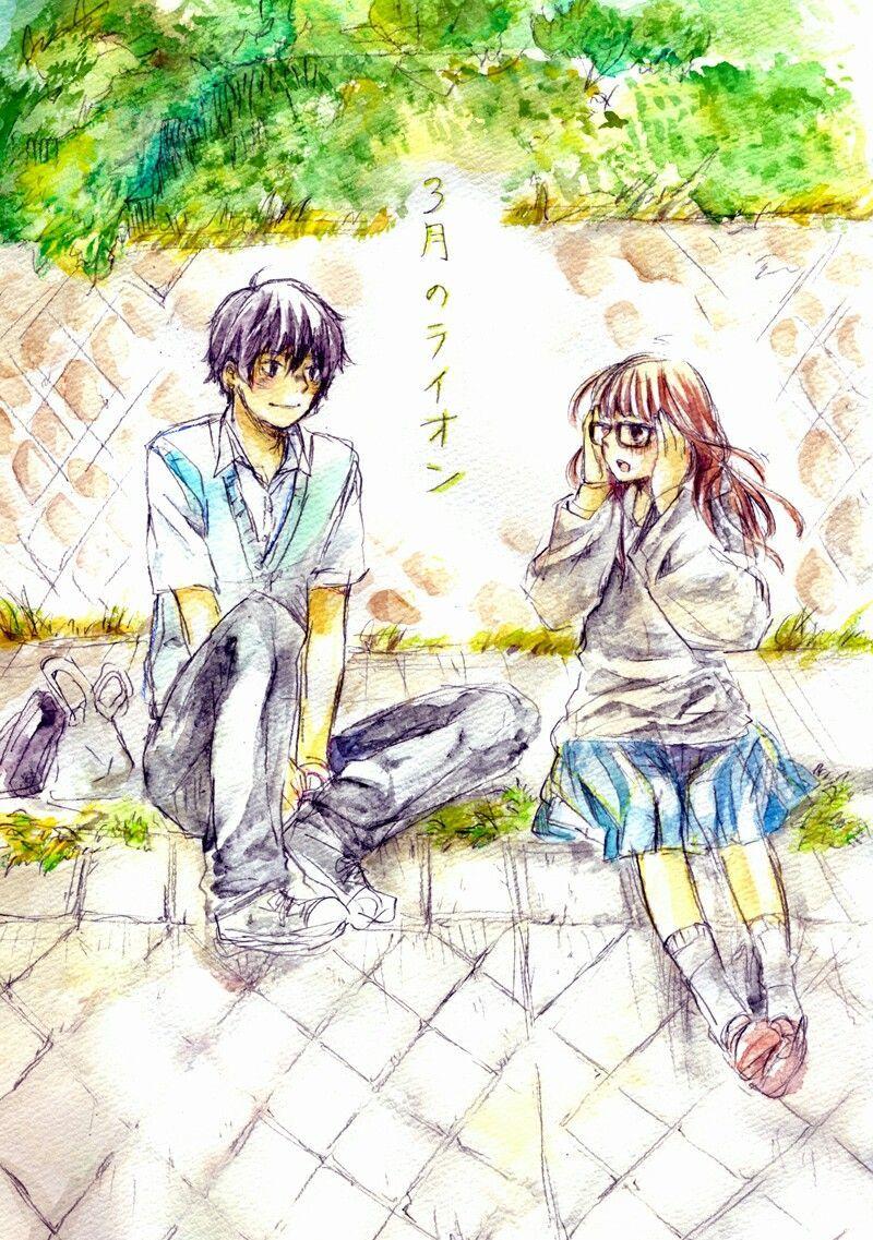 800x1137 Sangatsu no Lion •. Dibujos kawaii, Dibujos, Fanart