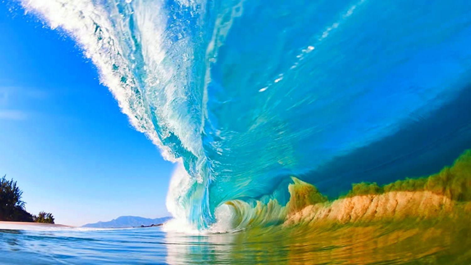 1500x844 Tidal Wave Wallpaper