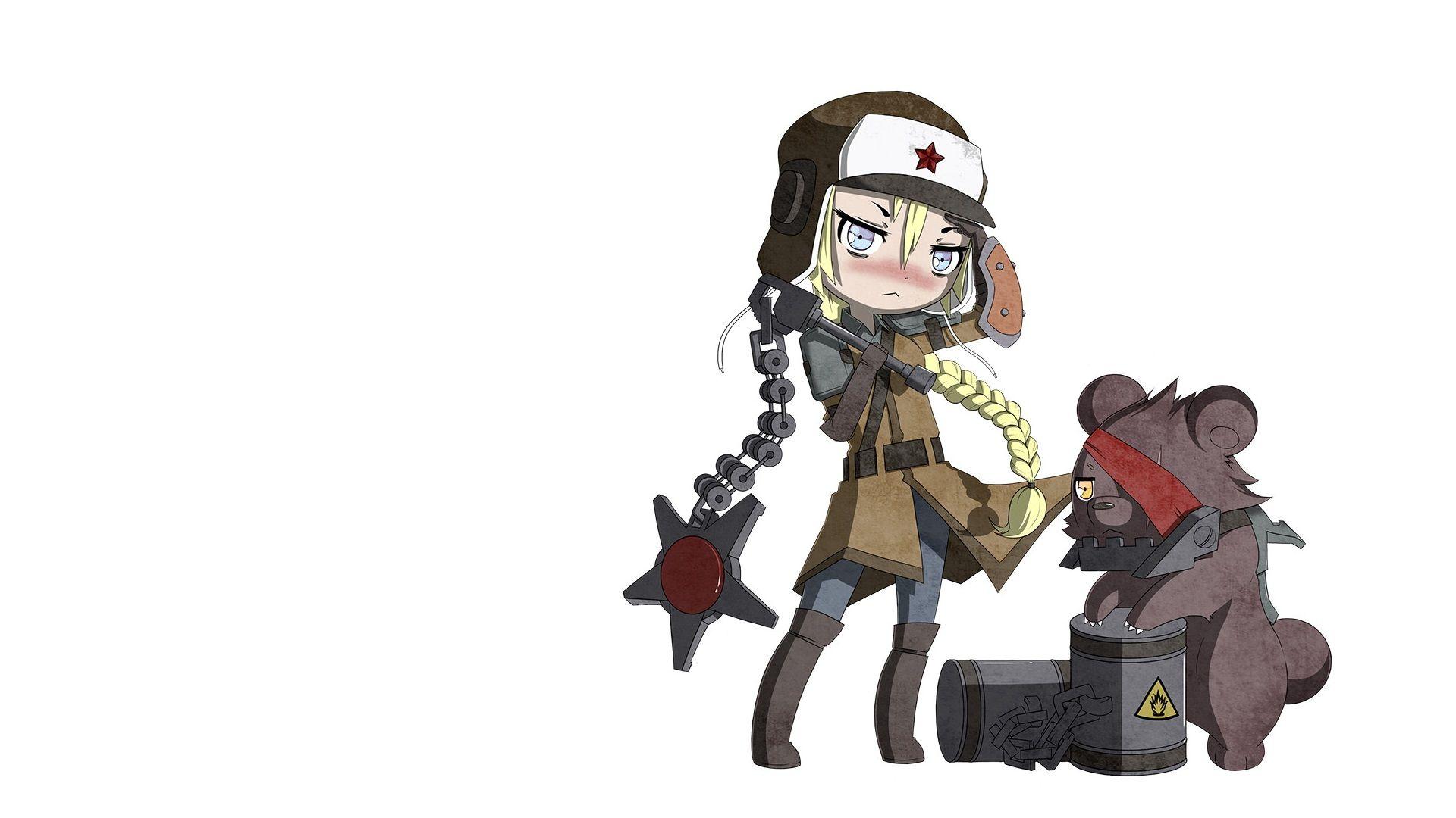 1920x1080 Little Sejuani And Her Baby Bear HD Wallpaperx1080