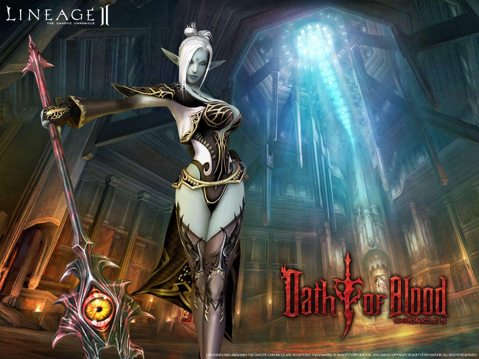 1600x1200 Lineage 2 Dark Elf / Good