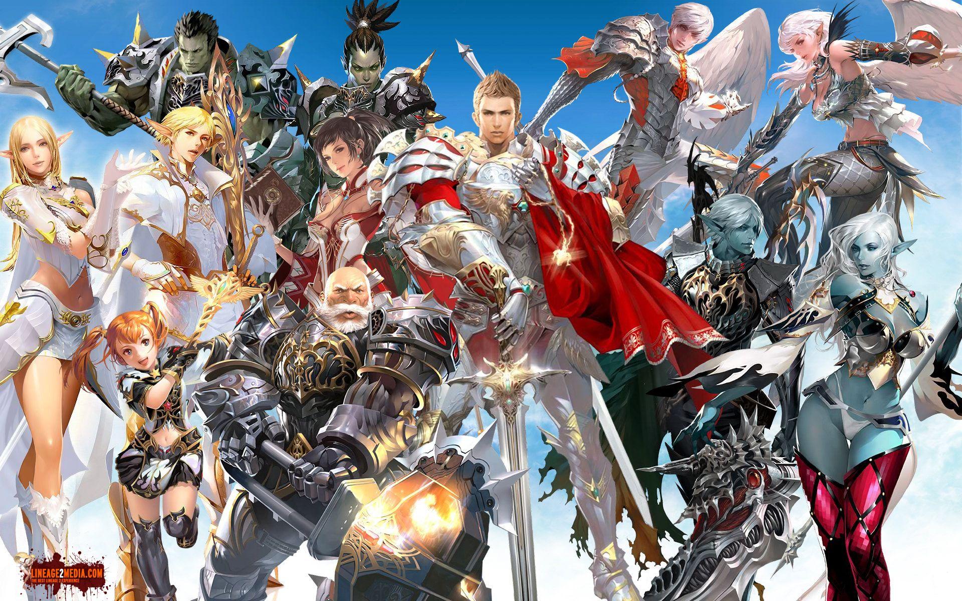 Lineage 2 Wallpapers Top Free Lineage 2 Backgrounds WallpaperAccess