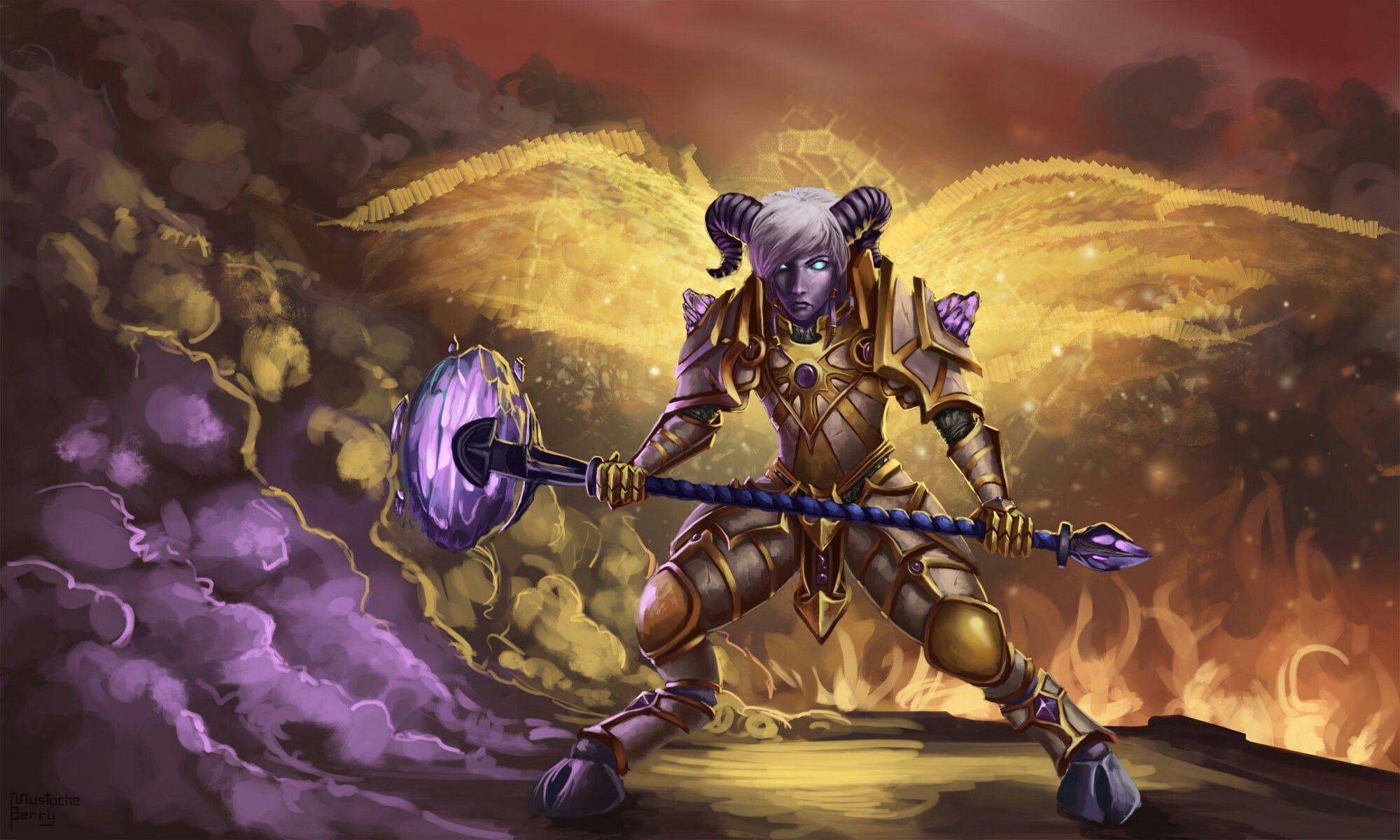 Draenei Wallpapers Top Free Draenei Backgrounds Wallpaperaccess