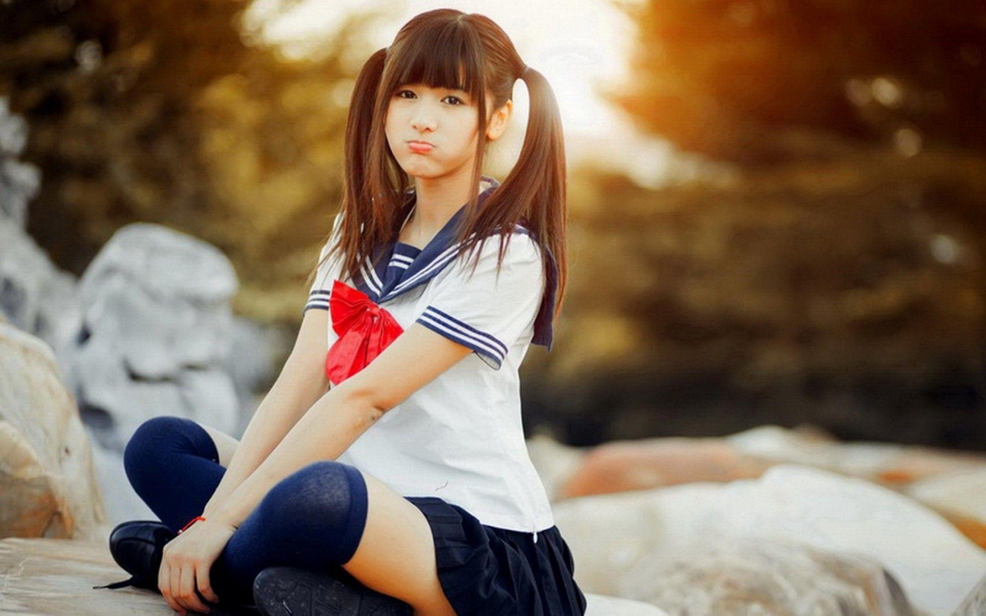 1980x1238 Asian Woman Wallpaper Photo. Cosplay, Asian cosplay, School girl