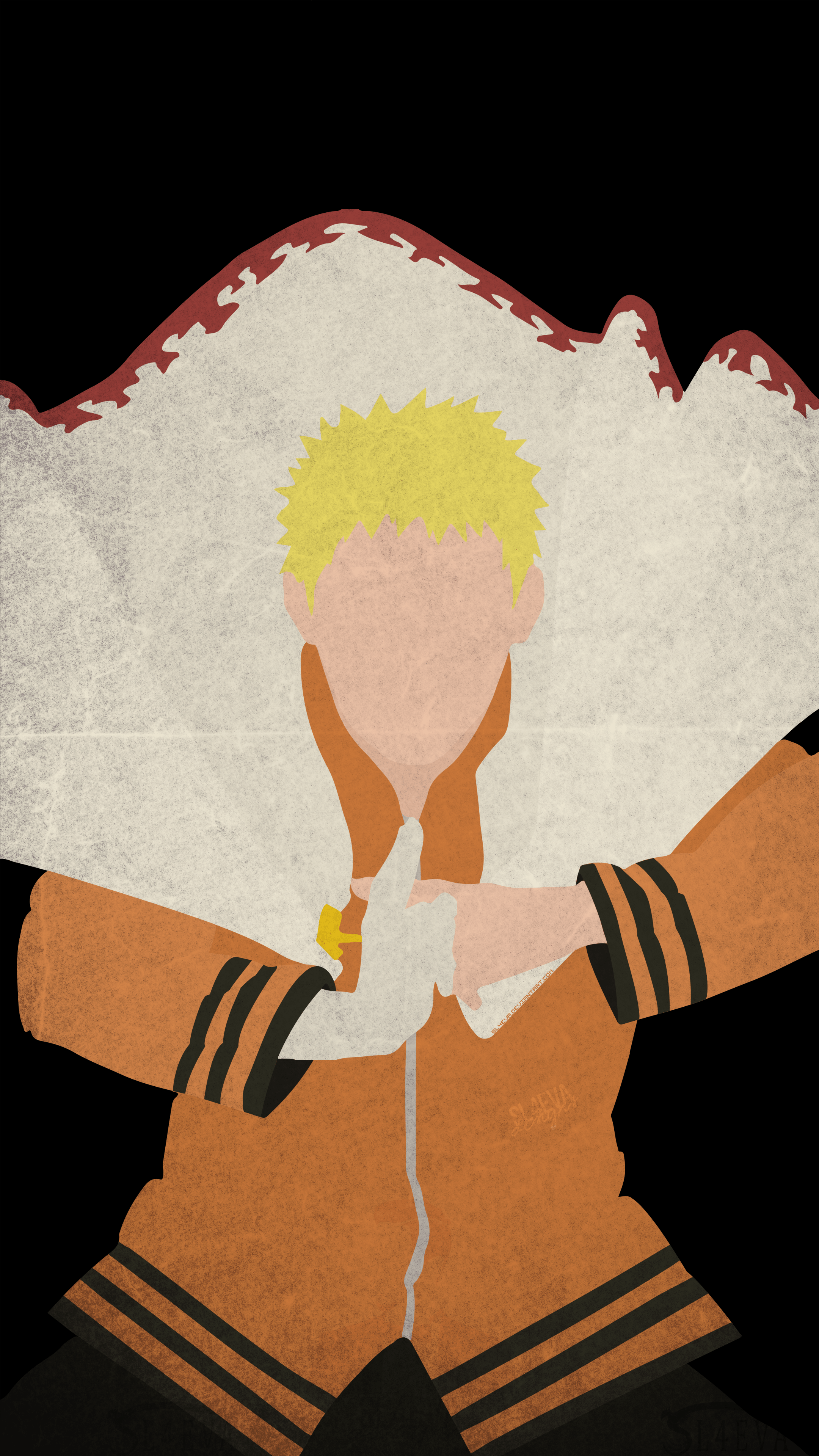 2160x3840 Kage Bunshin No Jutsu! Minimal Mobile Wallpaper