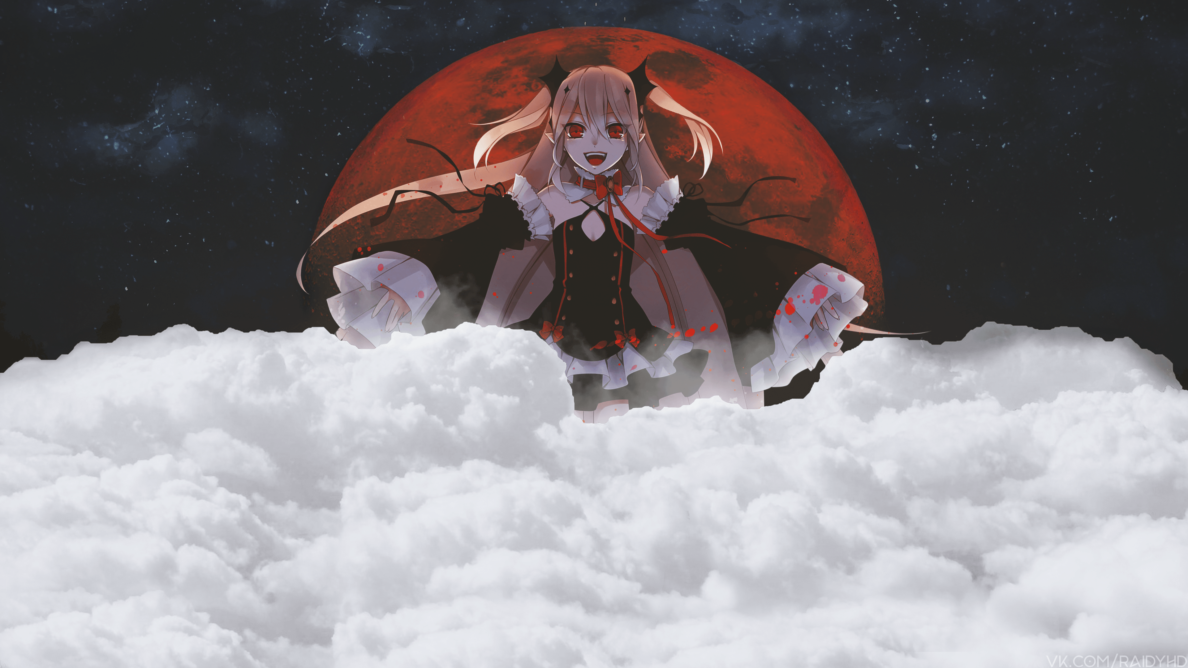 3840x2160 Anime, Anime Girls, Picture In Picture, Krul Tepes, Owari No Seraphx2160 Wallpaper