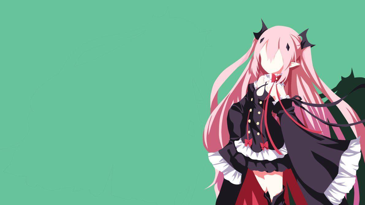1191x670 Krul Tepes Minimalist. Anime kiss, Owari no seraph, Anime