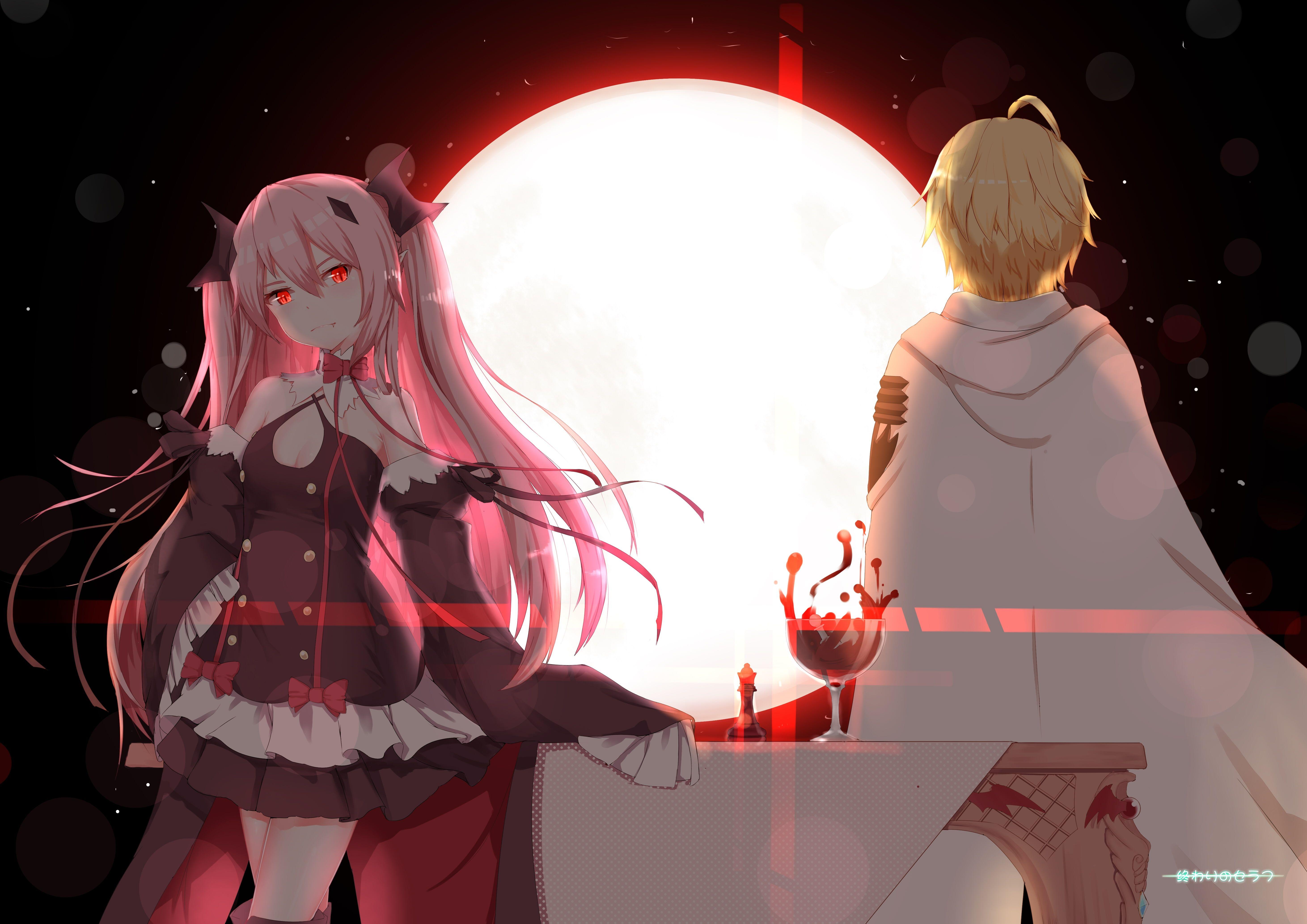 5846x4133 Owari No Seraph, Krul Tepes, Hyakuya Mikaela, Vampires, No Seraph Mikaela Krul Wallpaper & Background Download