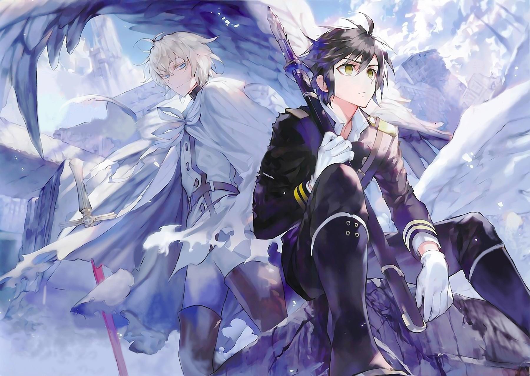 1800x1278 Owari No Seraph Asuramaru Wallpaper