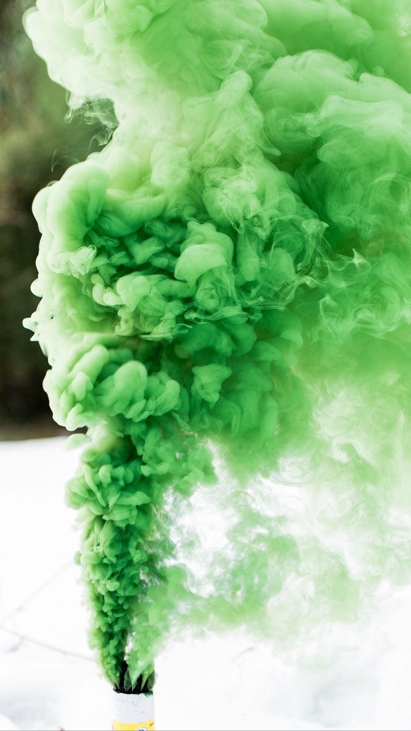 1350x2400 Download wallpaper 1350x2400 smoke, green, colored smoke iphone 8+/7+/6s+/for parallax HD background