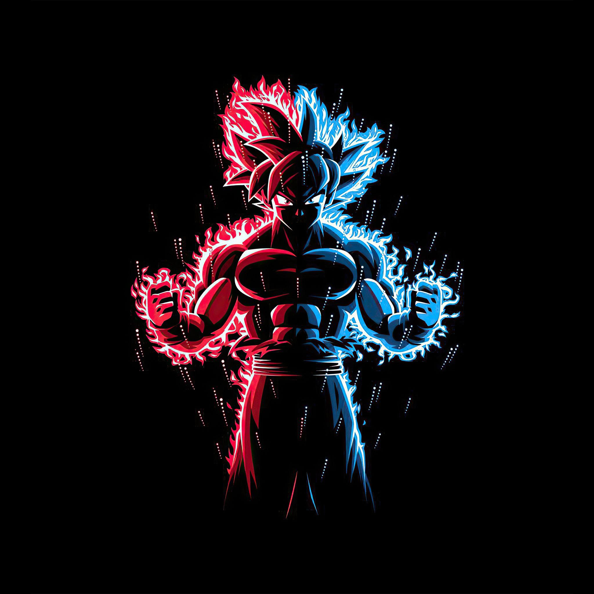 Red and Blue Goku Wallpapers - Top Free Red and Blue Goku Backgrounds -  WallpaperAccess