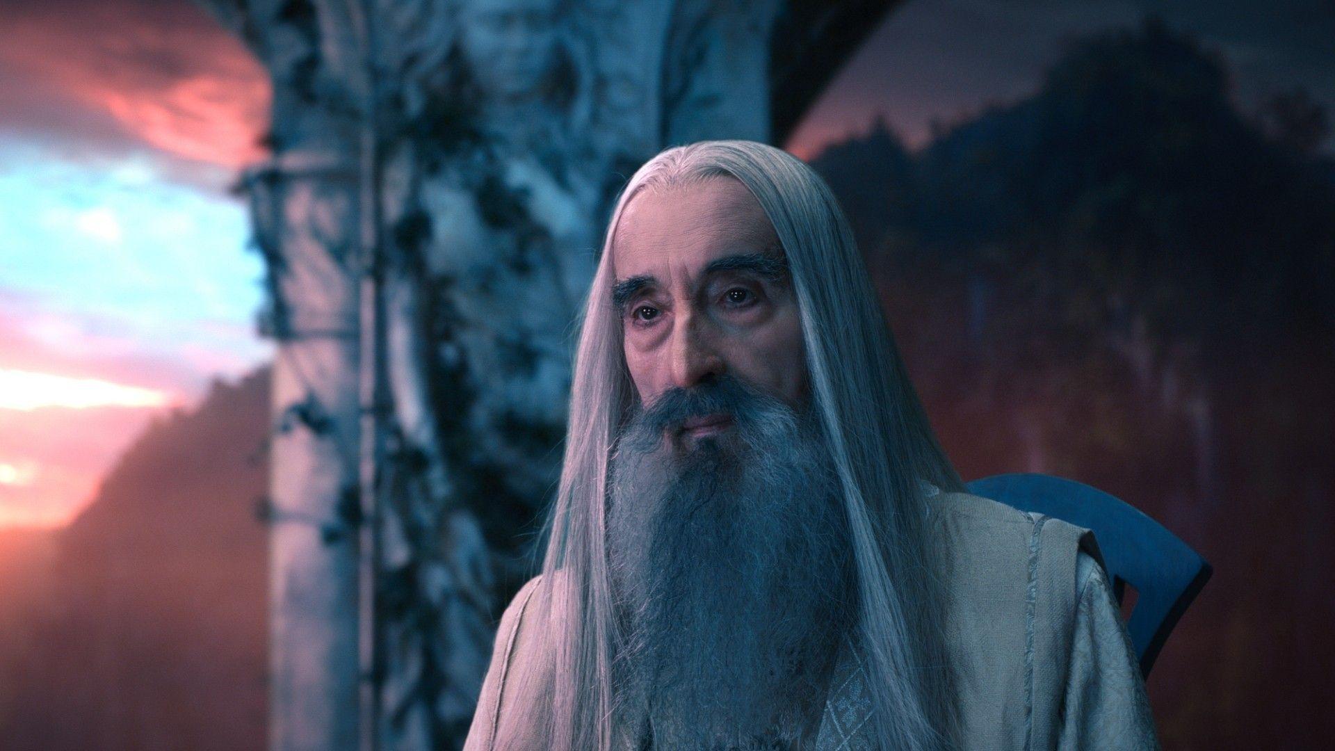 1920x1080 When did Saruman the wise abandon reason for madness? I mean literally, was it before Frodo even got the ring?
