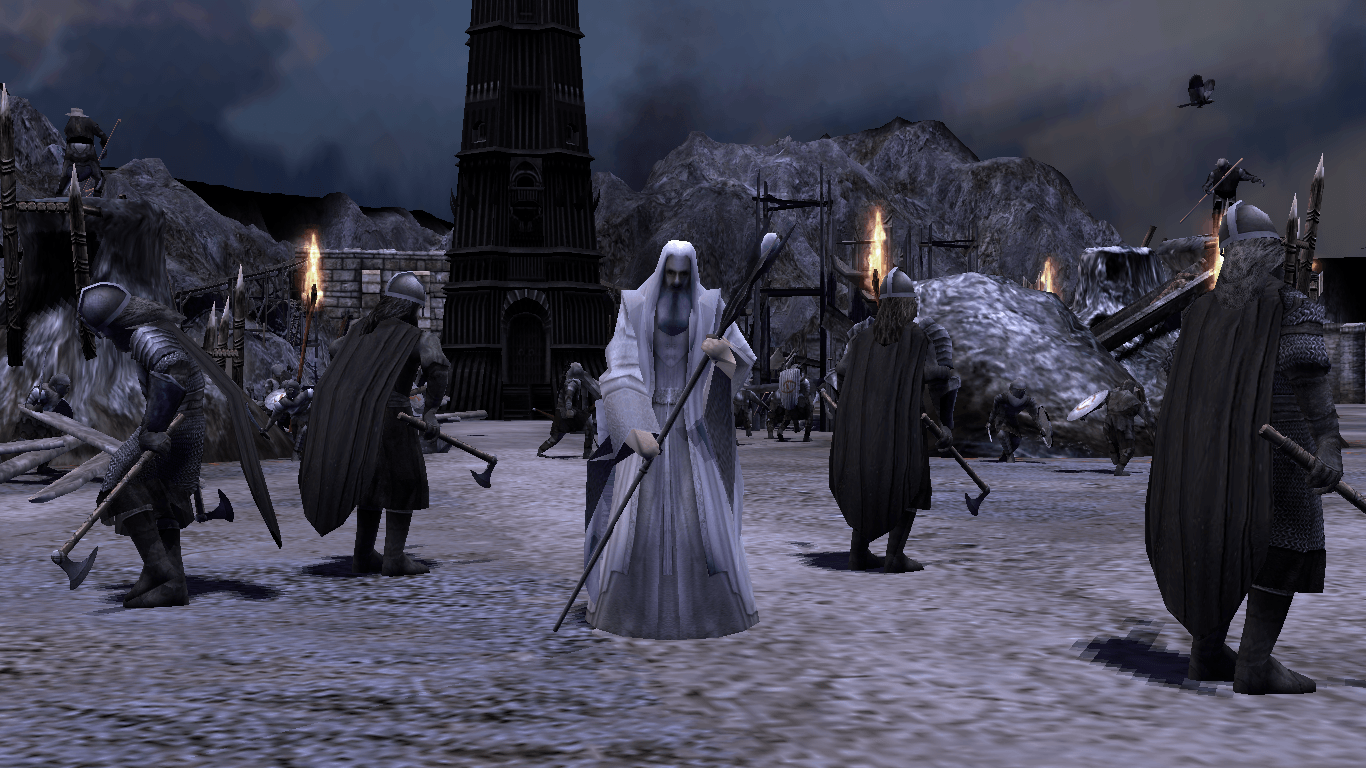 1366x768 Saruman. Age of the Ring Mod