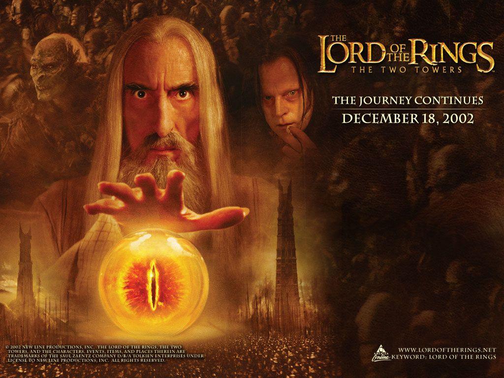 1024x768 Saruman and Wormtongue Wallpaper of the Rings Wallpaper