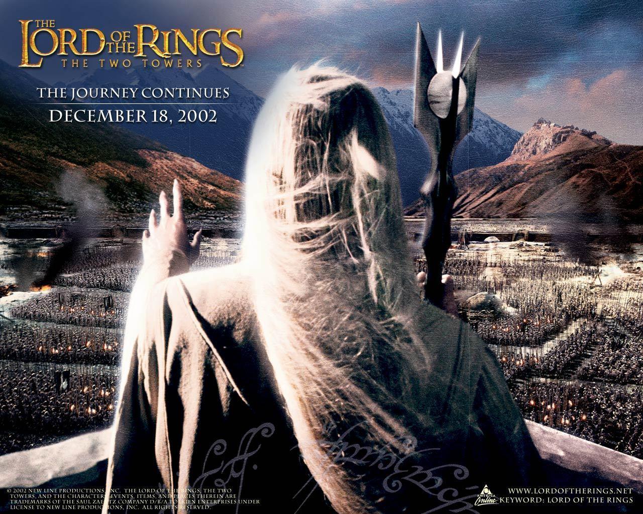 1280x1024 Saruman the White Lee Wallpaper