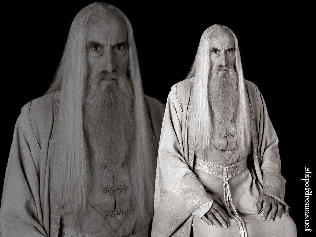 1024x768 Saruman wallpaper image Tirith of the Rings
