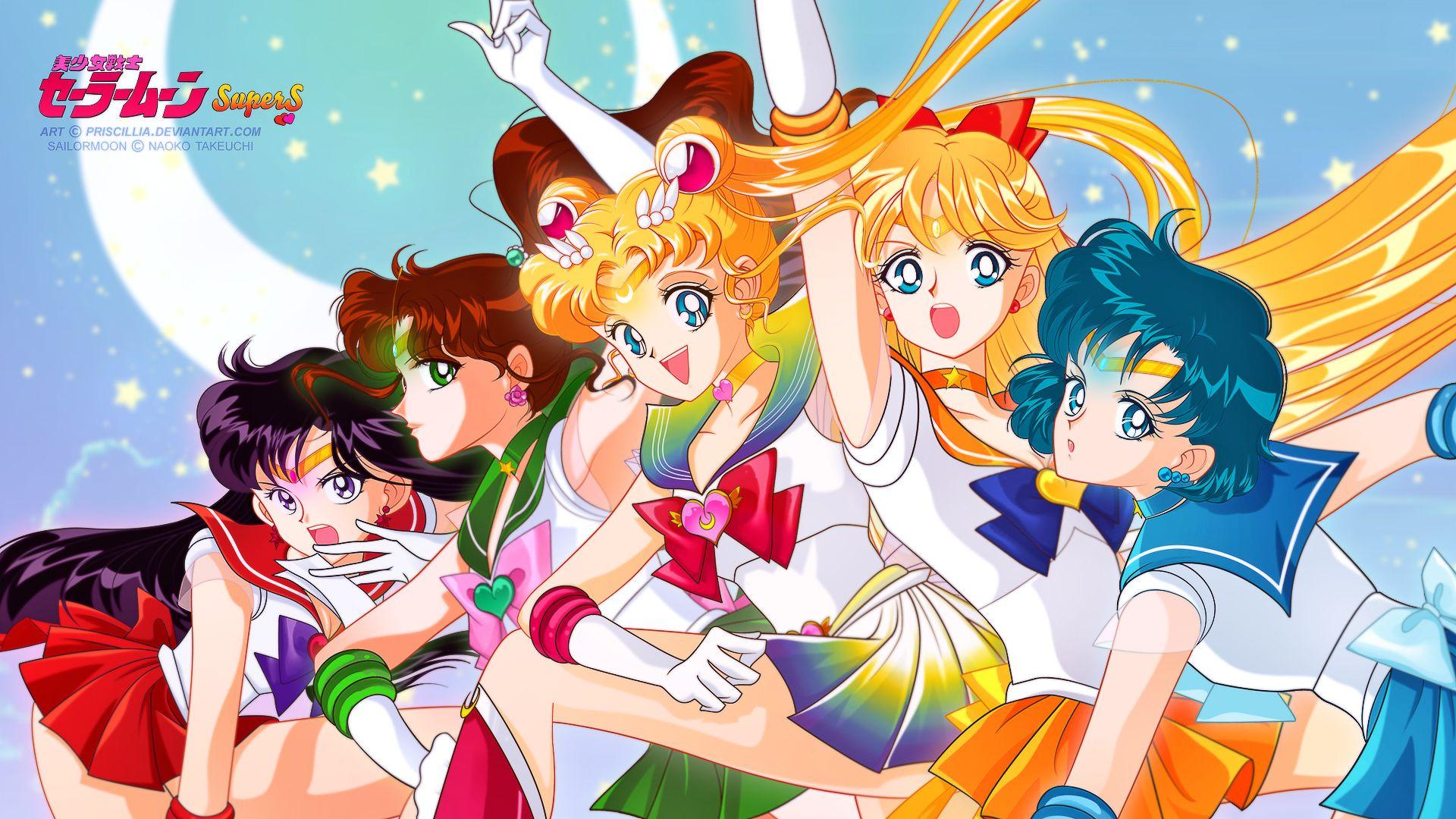 Sailor Moon 90s Wallpapers - Top Free Sailor Moon 90s Backgrounds ...