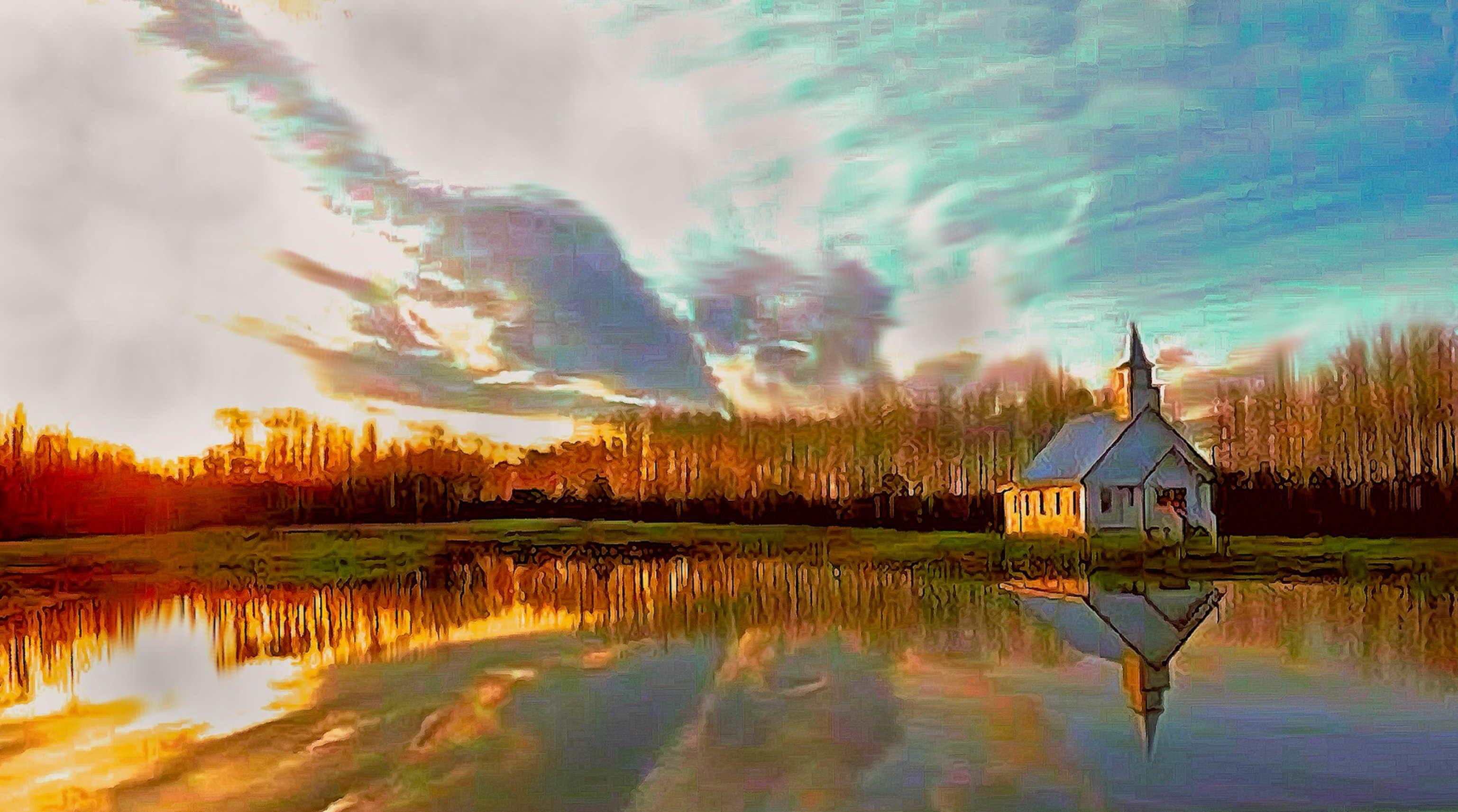 3075x1714 Motivation. Landscape, Heart wallpaper, Heart location