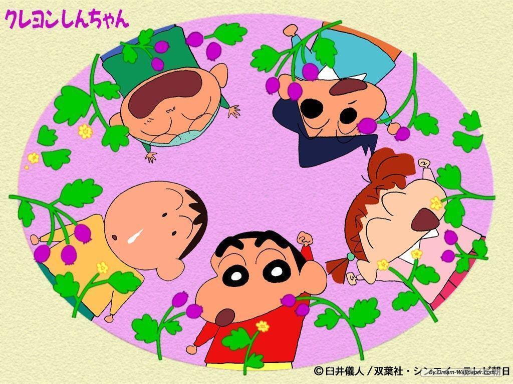 1024x768 Crayon Shin Chan Wallpaper