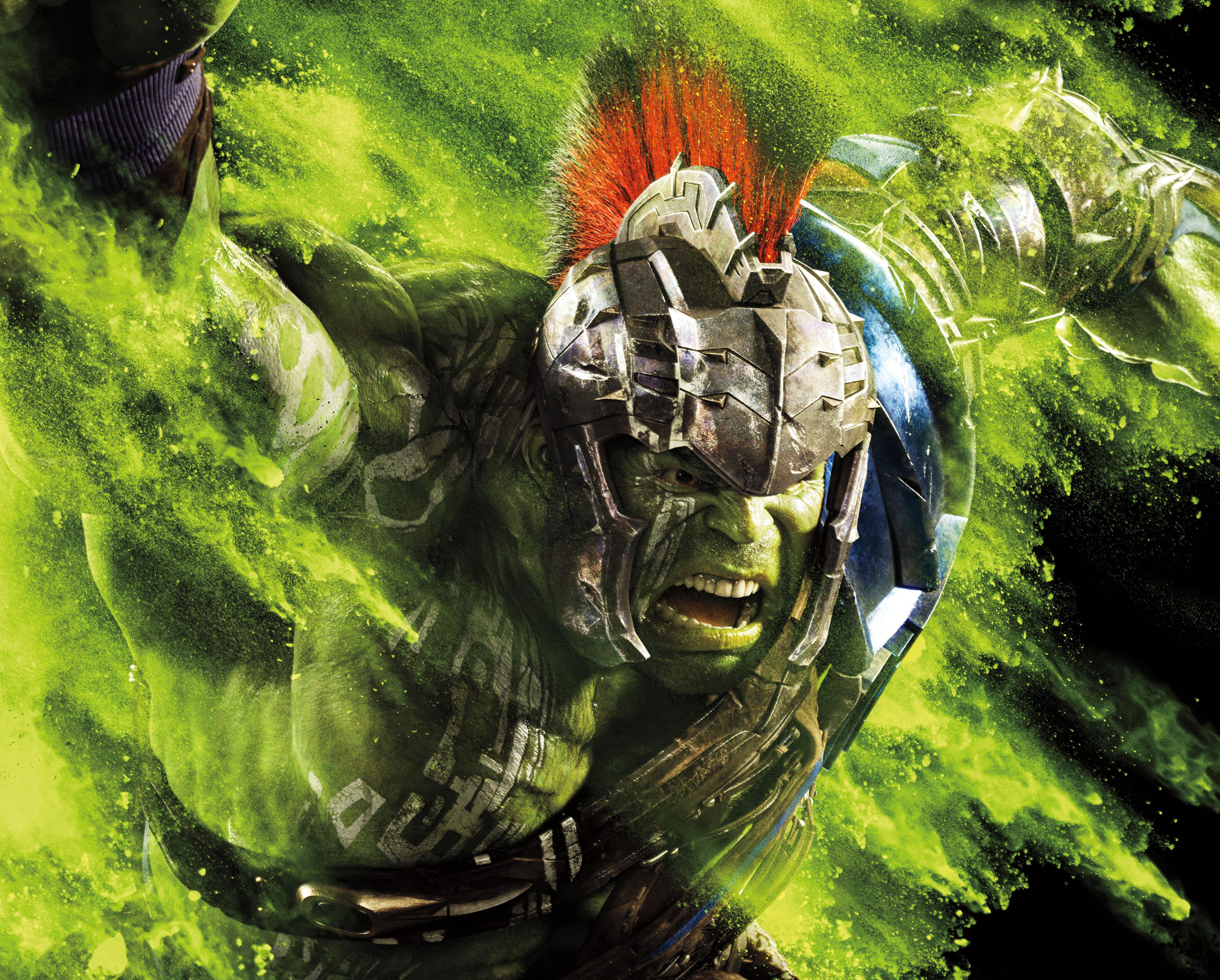 4950x3977 Wallpaper Thor Ragnarok, Hulk, Mark Ruffalo, 4K, Movies