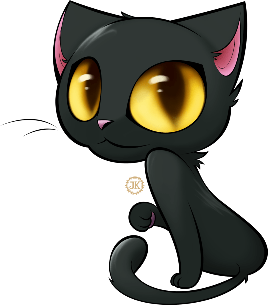 900x1021 Free Black Cartoon Cat, Download Free Clip Art, Free Clip Art on Clipart Library