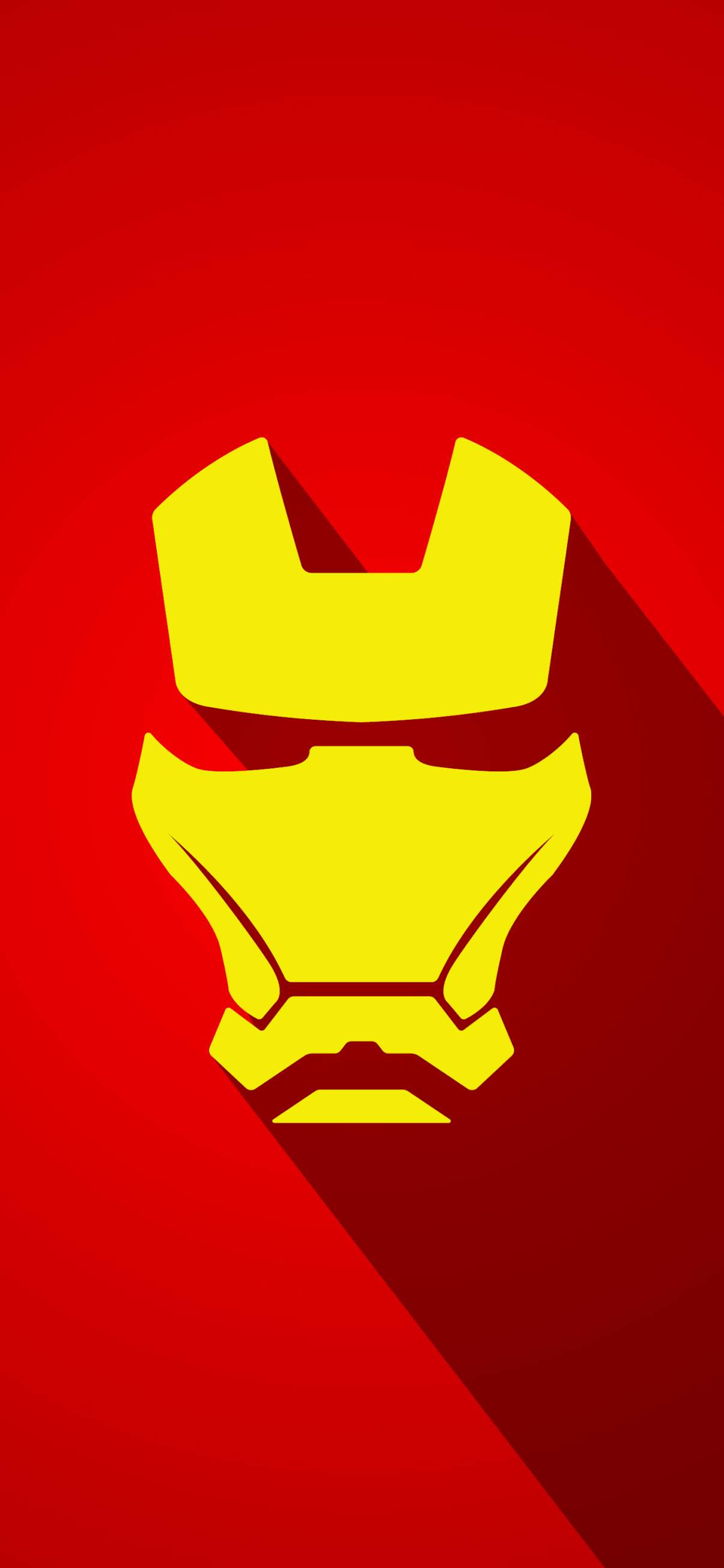 1205x2610 Iron Man mask minimalist mobile wallpaper Mobile Walls