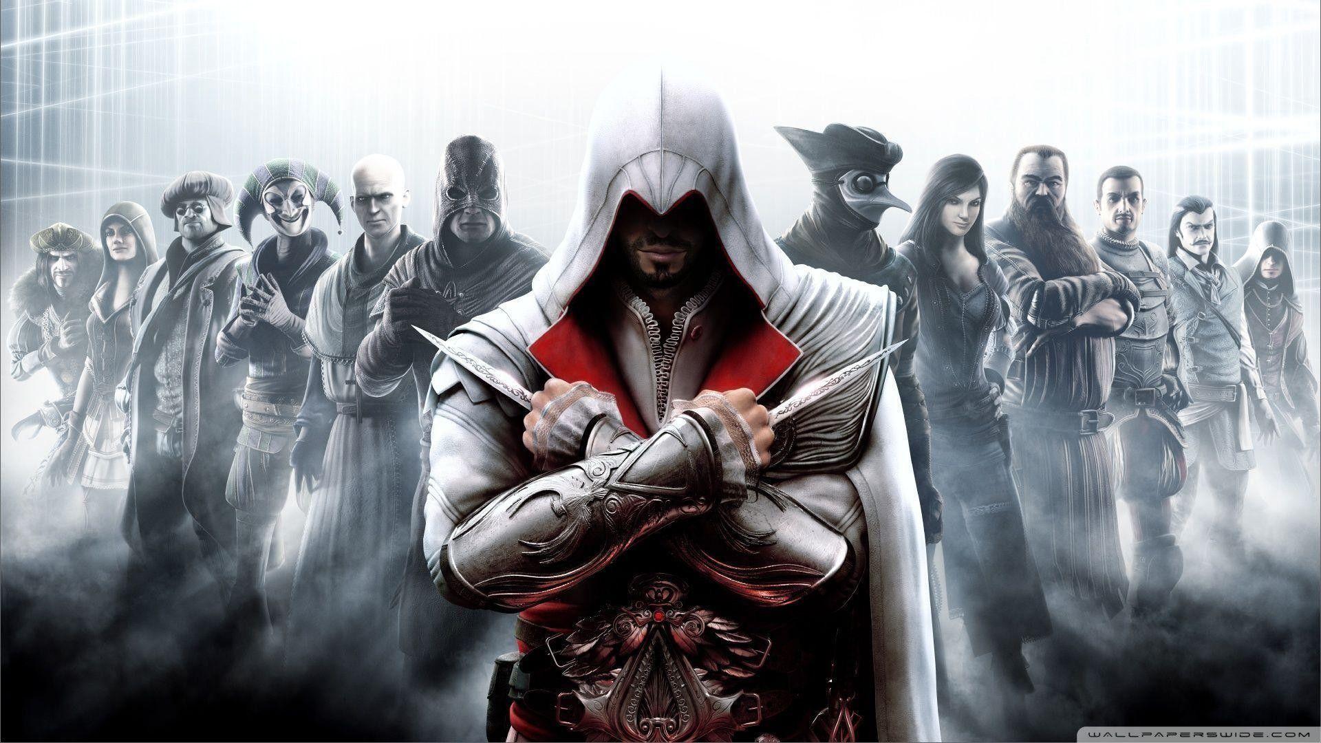 Assassin's Creed Ezio Wallpapers - Top Free Assassin's Creed Ezio  Backgrounds - WallpaperAccess