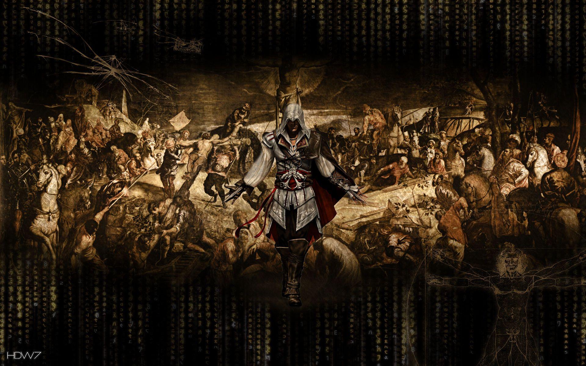1920x1200 assassins creed 2 ezio by flostyler0408 widescreen wallpaper. HD wallpaper gallery