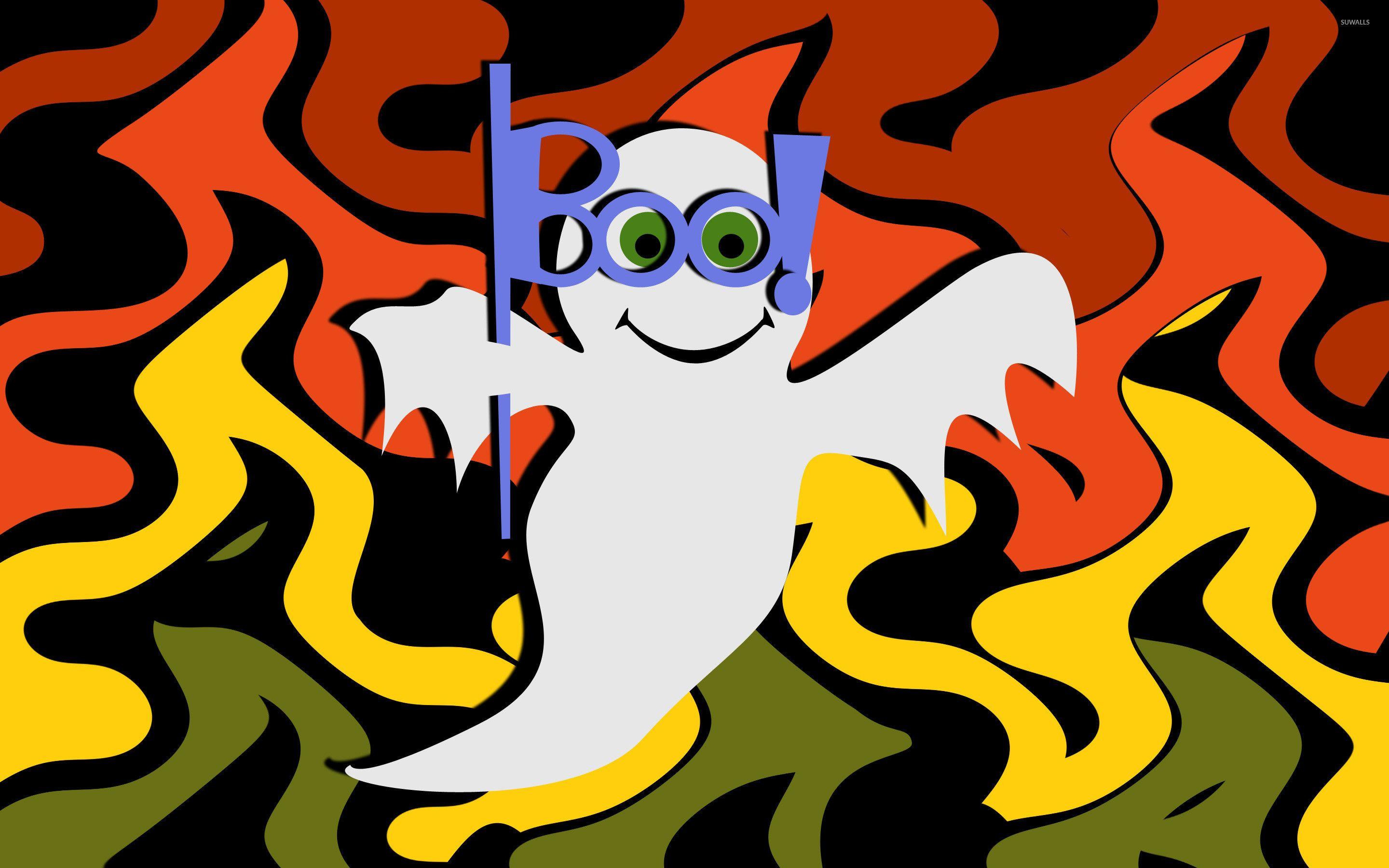 2880x1800 Kawaii Halloween Wallpaper