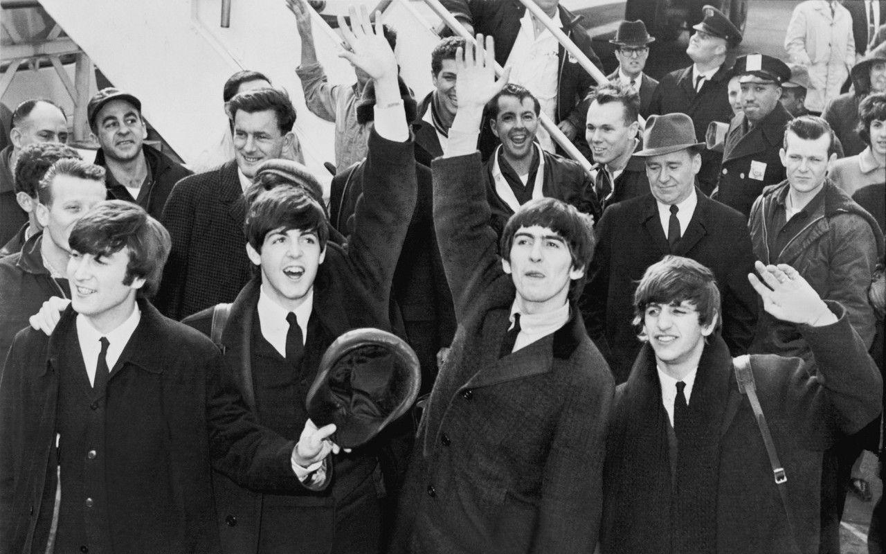 1280x800 The Beatles, #John Lennon, #Ringo Starr, #Paul McCartney, #George Harrison. Wallpaper No. 112721