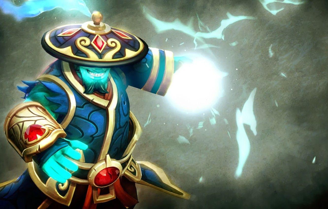 1332x850 Wallpaper smile, lightning, art, Dota Storm Spirit, Raijin image for desktop, section игры