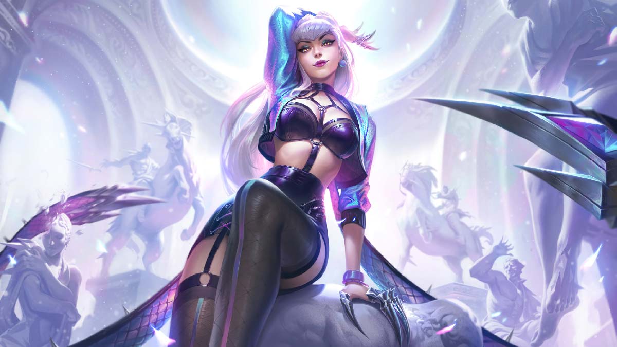 1200x675 K DA All Out Evelynn Wallpaper LOL