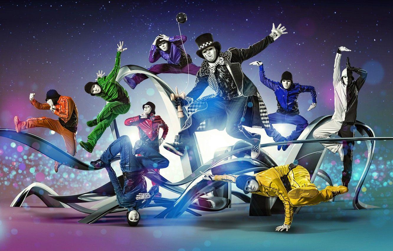 1332x850 Wallpaper dance, mask, Jabbawockeez image for desktop, section стиль