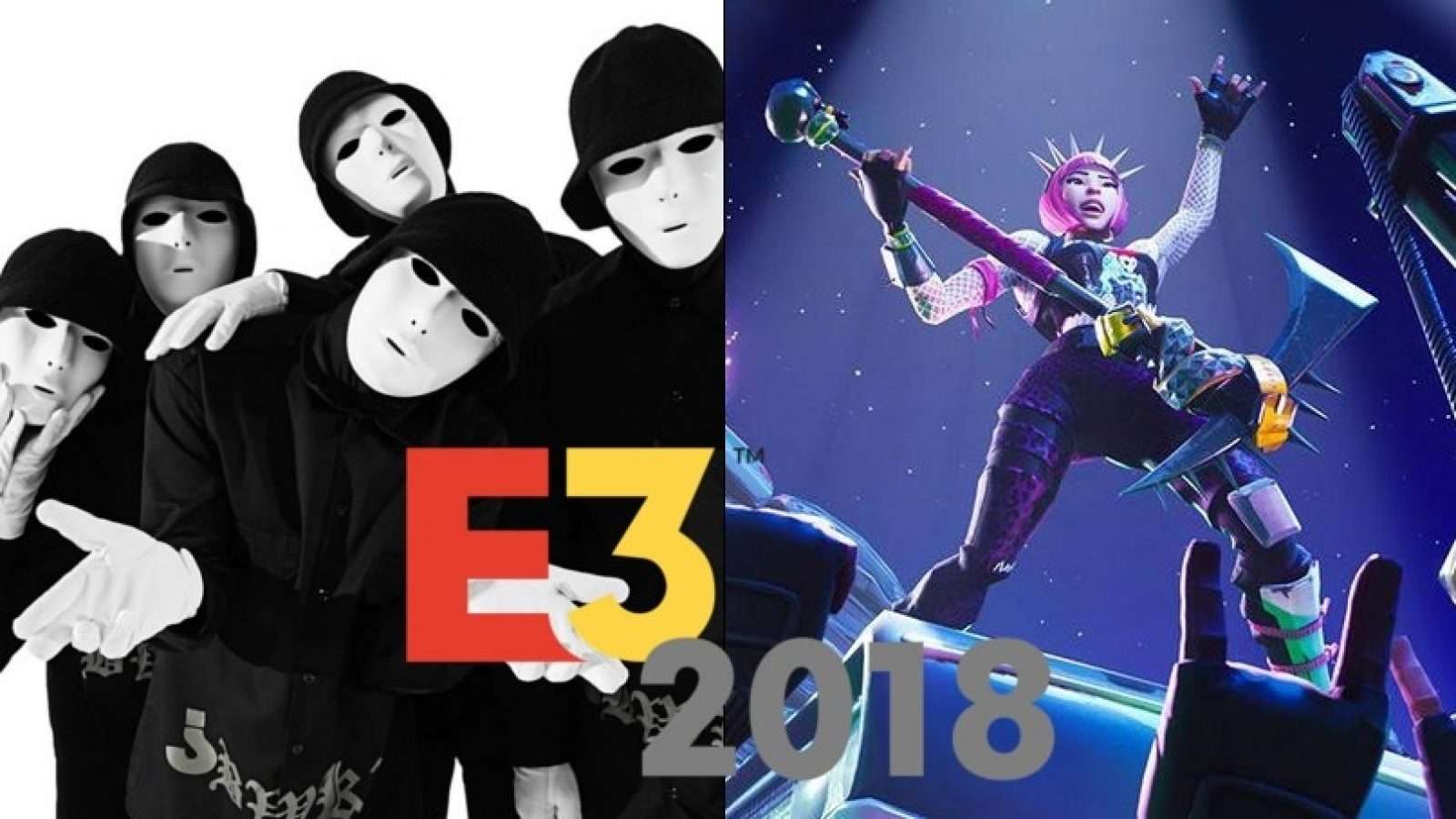 1600x900 Jabbawockeez' Dance Crew Makes an Appearance at the Fortnite Booth at E3