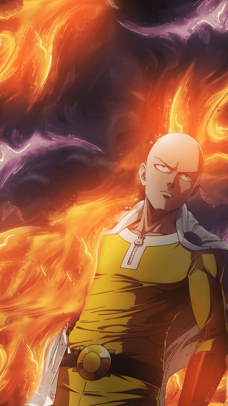 750x1335 I Made Saitama Wallpaper For Mobile. R OnePunchMan. One Punch Man