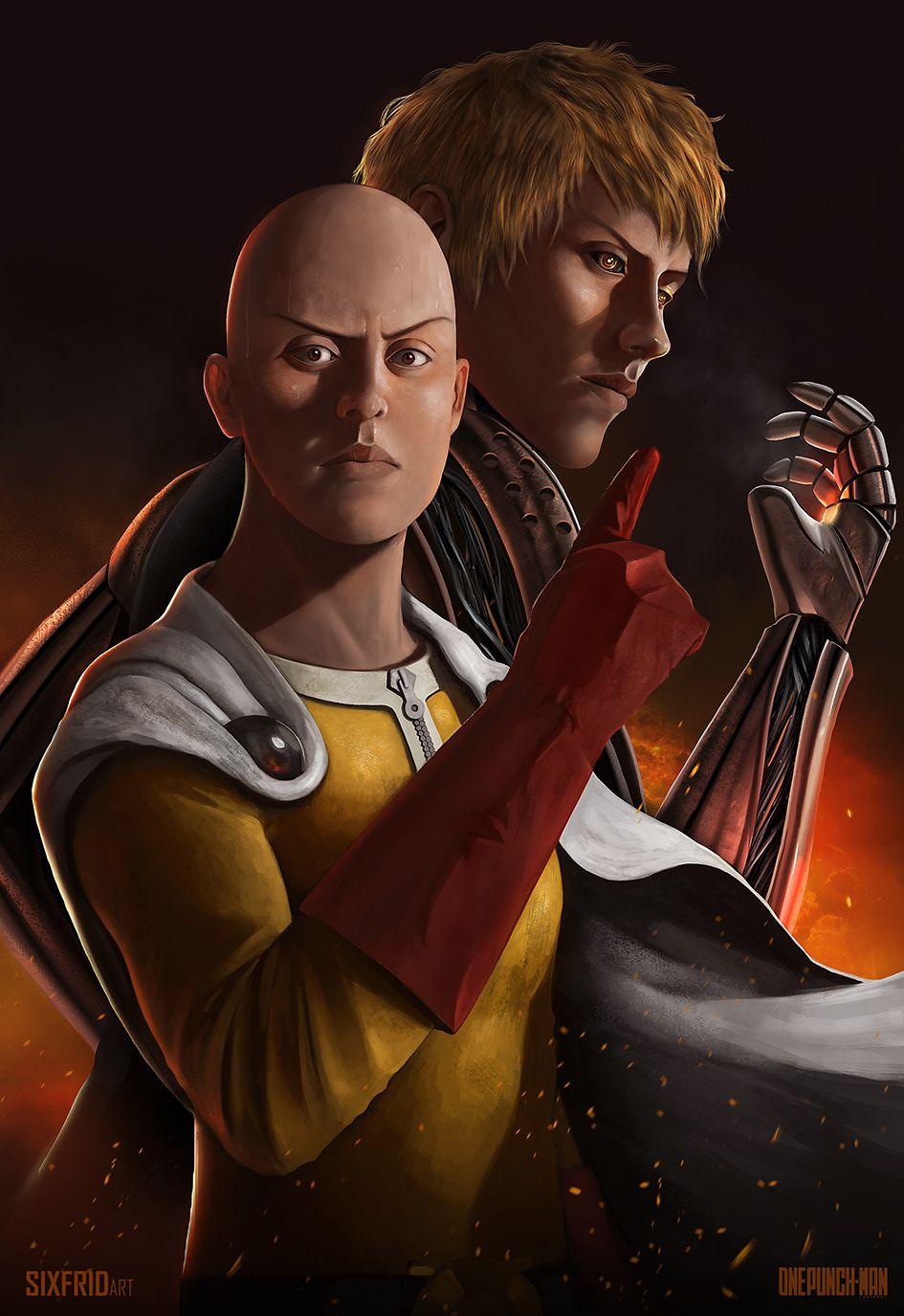 945x1375 One Punch Man Wallpaper Phone