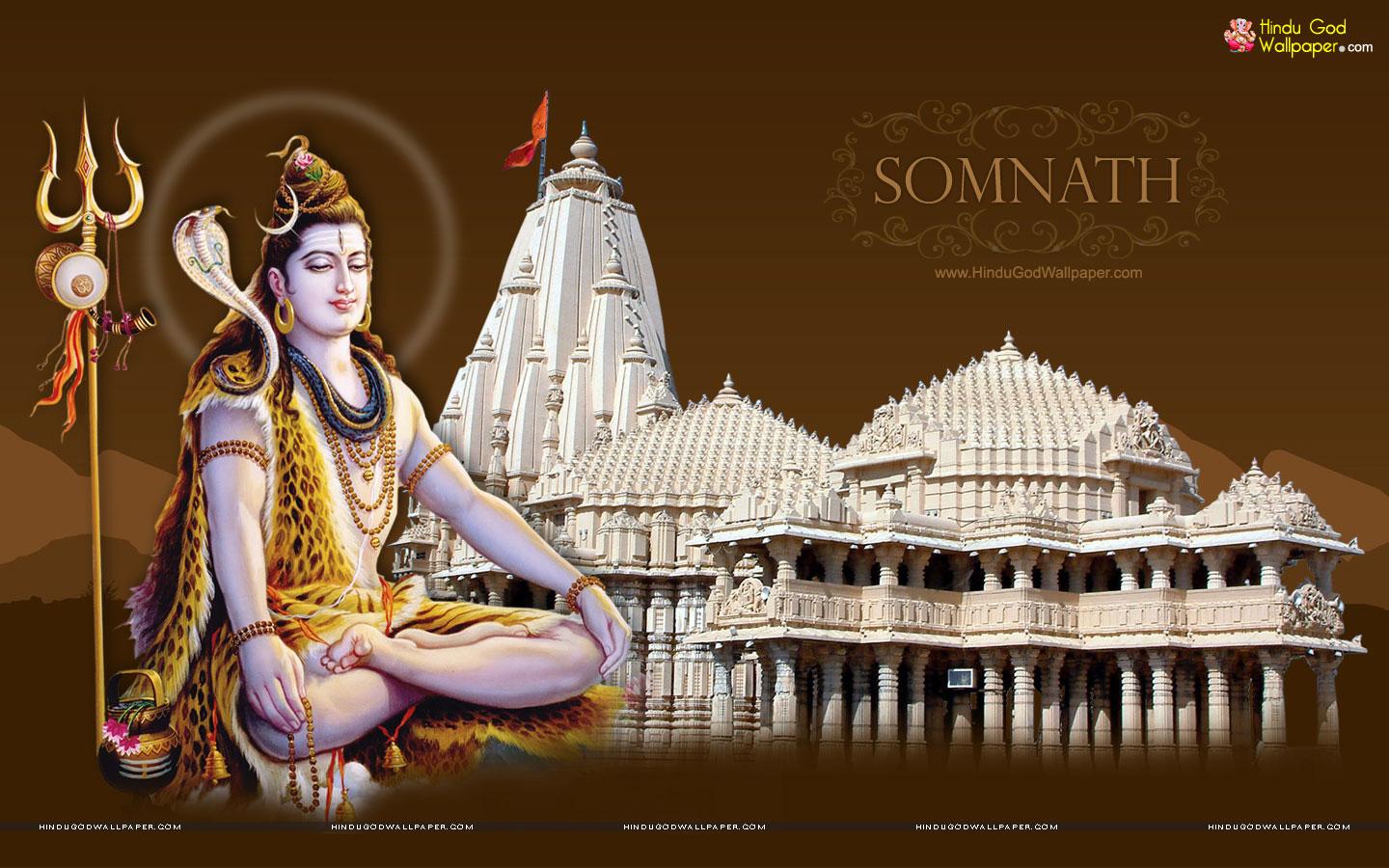 1440x900 Somnath Temple HD Wallpaper Download