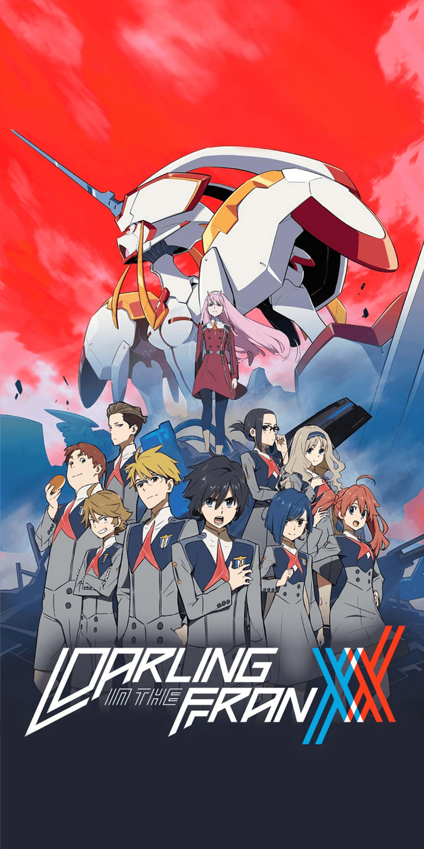 Darling In The Franxx Phone Wallpapers Top Free Darling In The Franxx Phone Backgrounds Wallpaperaccess