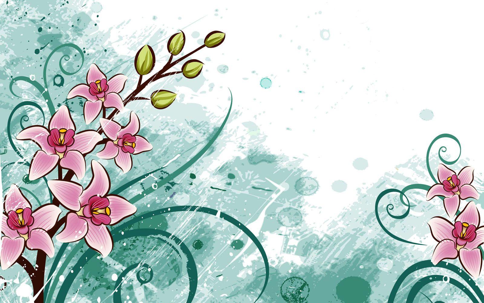 1600x1000 Free download Vector Flowers Desktop Wallpaper Vector Flowers Wallpaper Vector [1600x1000] for your Desktop, Mobile & Tablet. Explore Vector Desktop Wallpaper. Clip Art Wallpaper Designs, SVG Wallpaper, Free Vector Wallpaper